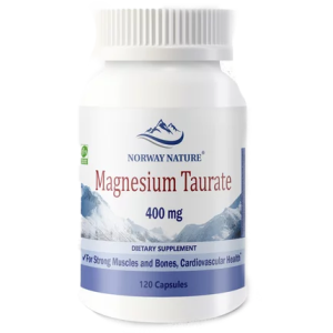 Norway Nature, Magnesium Taurate 400 ΠΌΠ³, 120 ΠΊΠ°ΠΏΡ (30 ΠΏΠΎΡΡΠΈΠΉ)