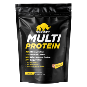 Primekraft, Multi Protein, 900 г (30 порций)