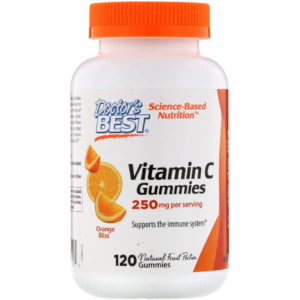 Doctor's Best, Vitamin C 250 mg, 120 марм (60 порций)