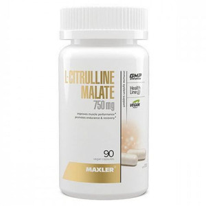 MAXLER, Citrulline Malate, 90 капс (30 порций)