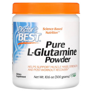 Doctor's Best, L-Glutamine Powder, 300 г