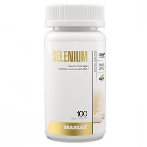 MAXLER, Selenium, 100 капс (100 порций)