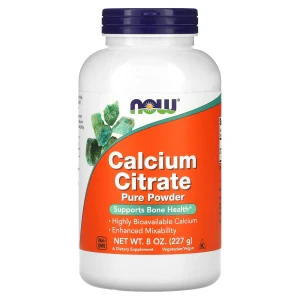 NOW, Calcium Citrate, 227 г (76 порций)
