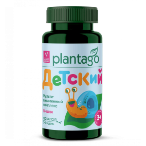 Plantago, Мультивитаминный комплекс, 100 капс (100 порций)