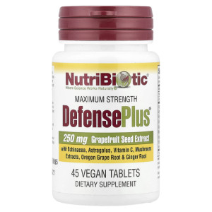 NutriBiotic, GSE, 250 мг, 45 табл (45 порций)