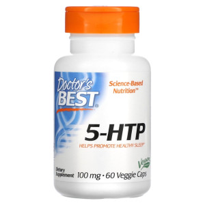 Doctor's Best, 5-HTP, 100 мг, 60 капс (60 порций)