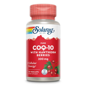 Solaray, CoQ10 200 мг, 30 капс (30 порций)