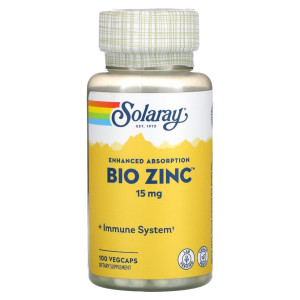 Solaray, Bio Zinc, 100 капс (100 порций)