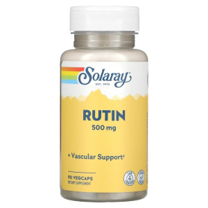 Solaray, Rutin 500 мг, 90 капс (90 порций)