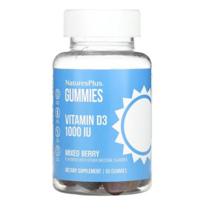 Natures Plus, Vitamin D3 1000 МЕ, 60 жев табл (60 порций)
