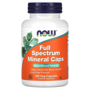NOW, Full Spectrum Mineral, 120 капс
