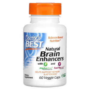 Doctor's Best, Brain, 60 капс (30 порций)
