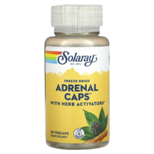 Solaray, Adrenal Caps, 60 капс (30 порций)
