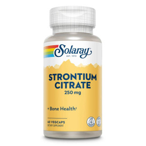 Solaray, Strontium Citrate, 60 капс (60 порций)