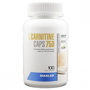 MAXLER, L-Carnitine, 750 мг, 100 капс (100 порций)