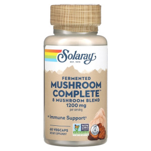 Solaray, Fermented Lion's Mane Mushroom, 60 капс (30 порций)