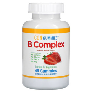 California Gold Nutrition, B Complex, 45 марм (45 порций)