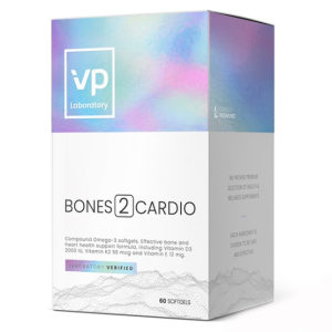 VP Laboratory, Bones 2 Cardio, 60 софтгель (60 порций)