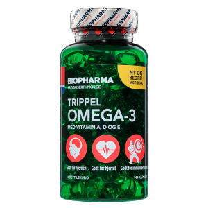 Biopharma, Тройная Омега-3, 144 капс (72 порции)