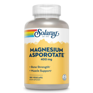 Solaray, Magnesium Asporotate 400 мг, 120 капс (60 порций)