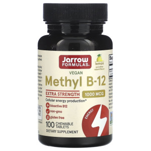 Jarrow, Methyl B12 1000 мг, 100 табл (100 порций)