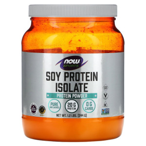 NOW, Soy Protein, 544 г