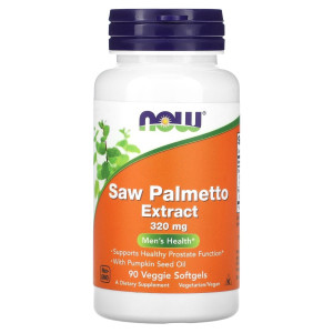 NOW, Saw Palmetto Extract, 90 капс (90 порций)