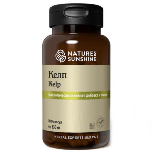 NATURE'S SUNSHINE, Kelp, 100 капс (100 порций)