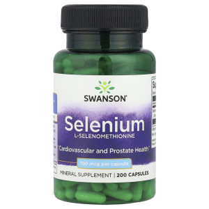 Swanson, Selenium 100 мг, 200 капс (200 порций)