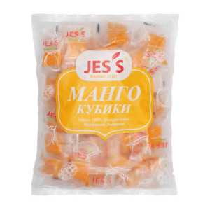JESS, Фруктовый кубик, 500 г (пакет)