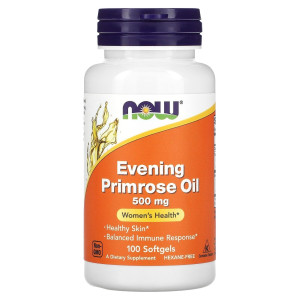 NOW, Evening Primrose Oil 500 мг