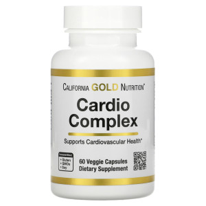 California Gold Nutrition, Cardio Complex, 60 капс (30 порций)