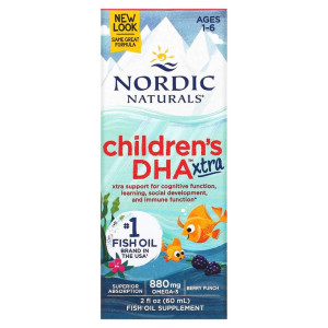 Nordic, DHA, 60 мл (24 порции)